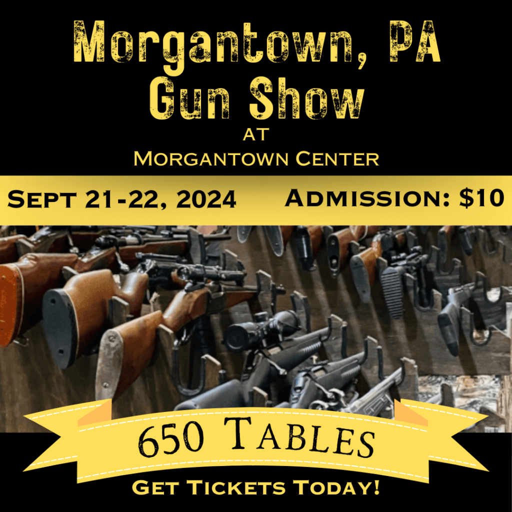 Morgantown Pa Gun Show Banner