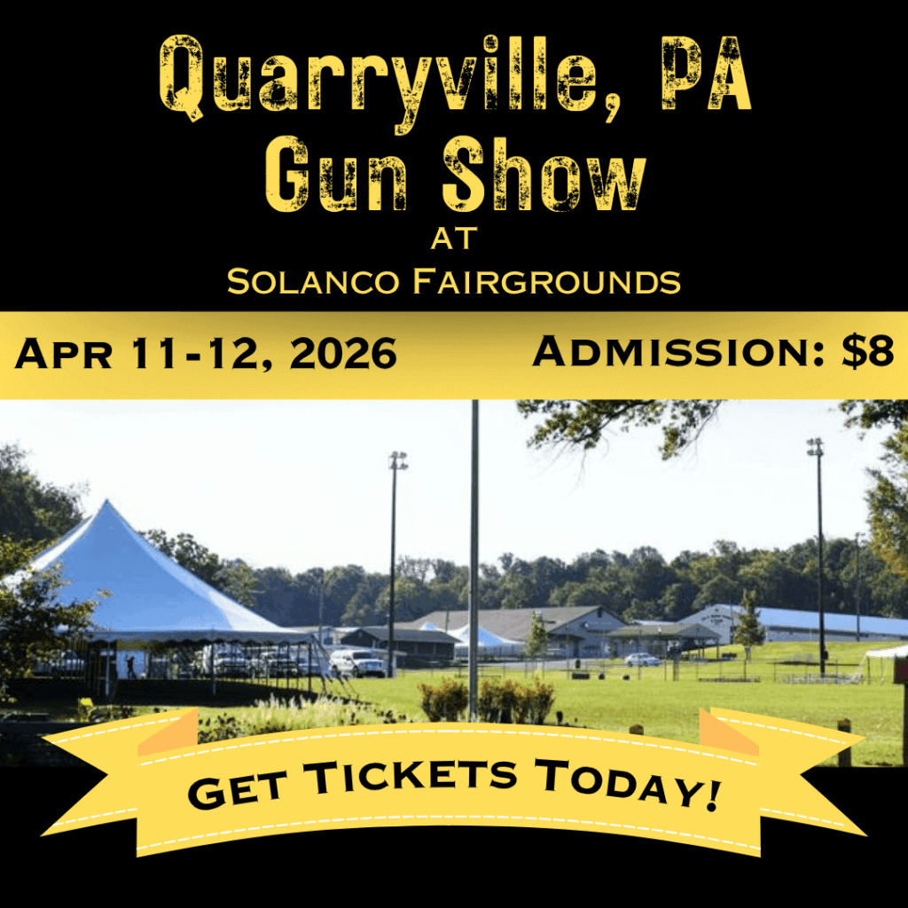 Quarryville PA Gun Show - April 11-12 2026 1