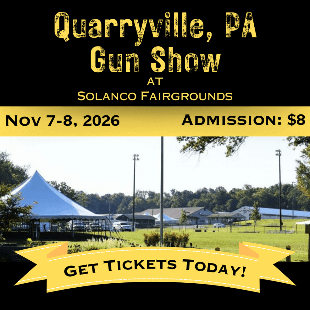 Quarryville PA Gun Show - November 7-8